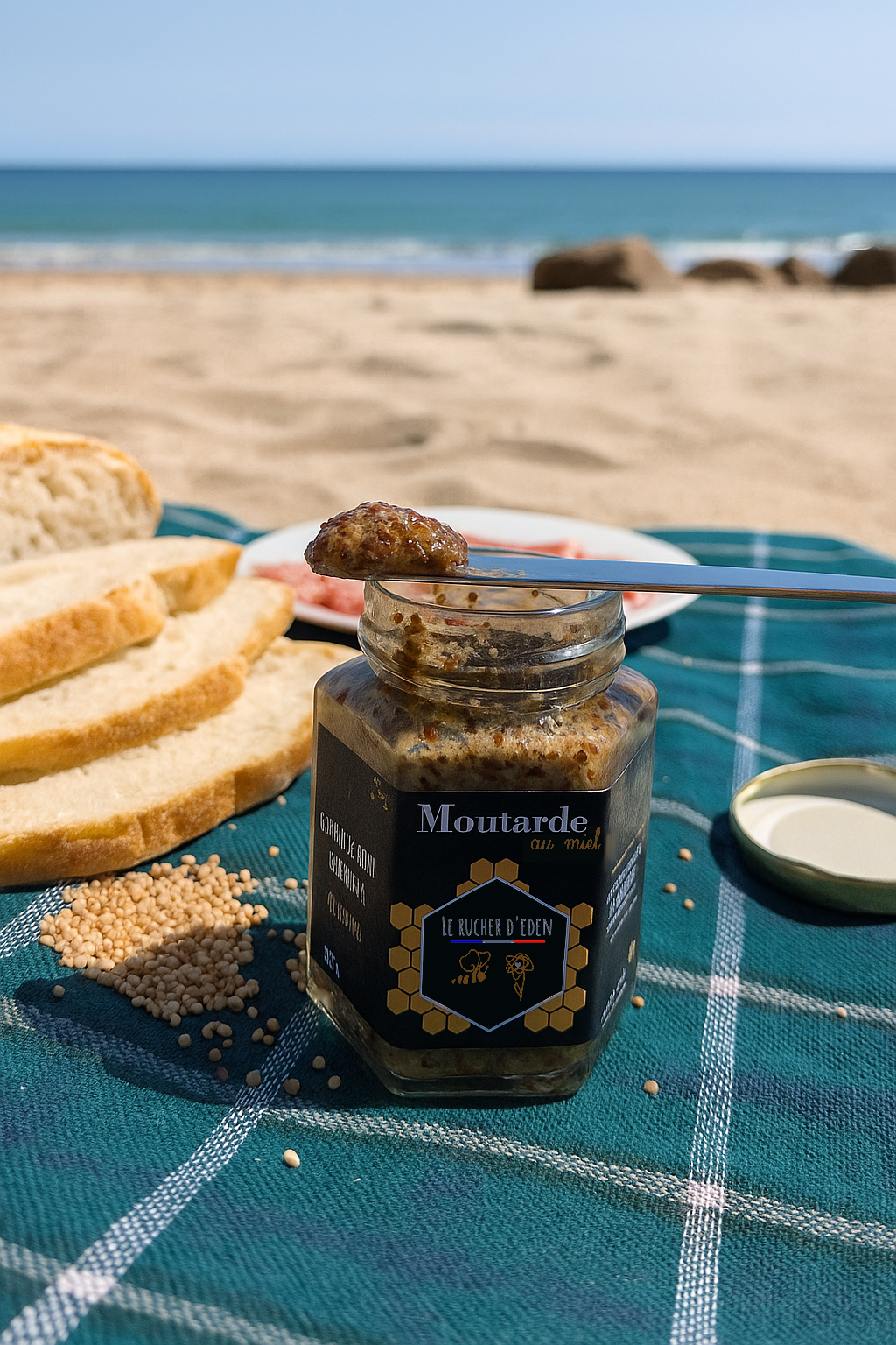 Moutarde au miel du Rucher d'Eden