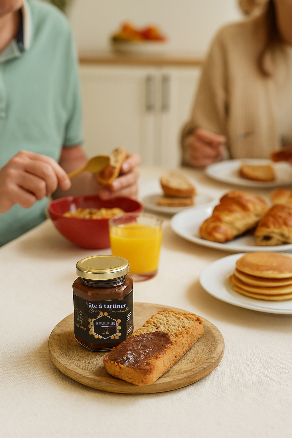 pate tartiner choco cacahuete miel rucher d eden