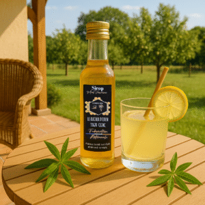 Sirop miel verveine, par le Rucher d'Eden (Gironde)